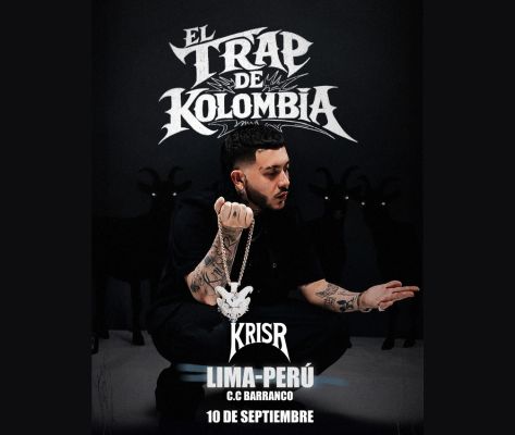 Banner Kris R en Lima 2026