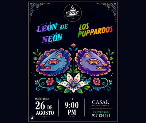 Banner León de Neón y Los Puppardos en La Noche de Barranco 2026