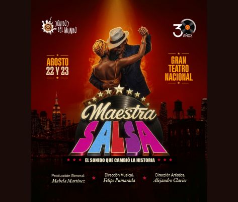 Banner Maestra Salsa en el Gran Teatro Nacional 2026