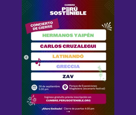 Banner Cumbre Perú Sostenible 2026