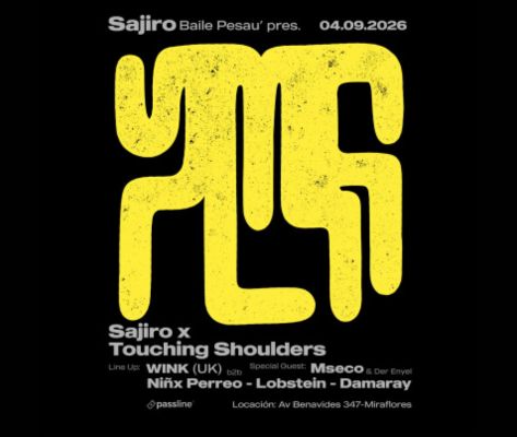Banner Sajiro x Touching Shoulders 2026