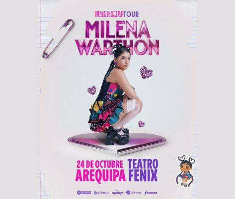 Banner Milena Warthon en Arequipa 2026